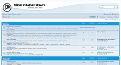 Desktop Screenshot of forum.pirati.cz