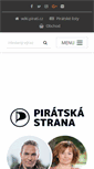 Mobile Screenshot of pirati.cz